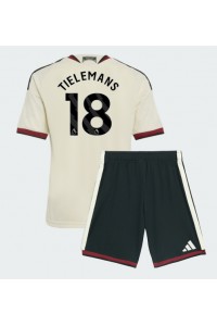 Manchester United Youri Tielemans #18 Babyklær Tredje Fotballdrakt til barn 2026-27 Korte ermer (+ Korte bukser)